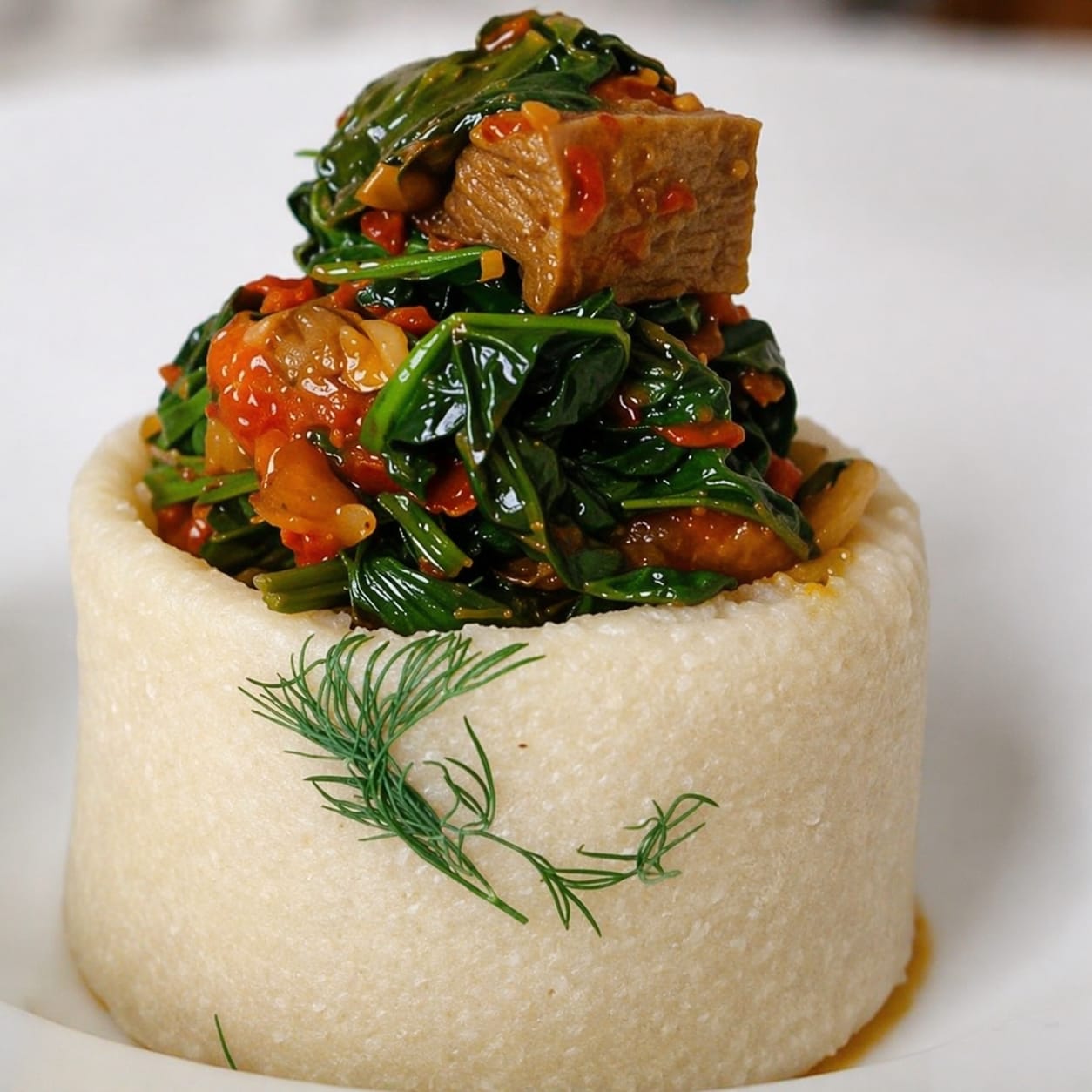 Classic Chicken Stew & Swallow Delight