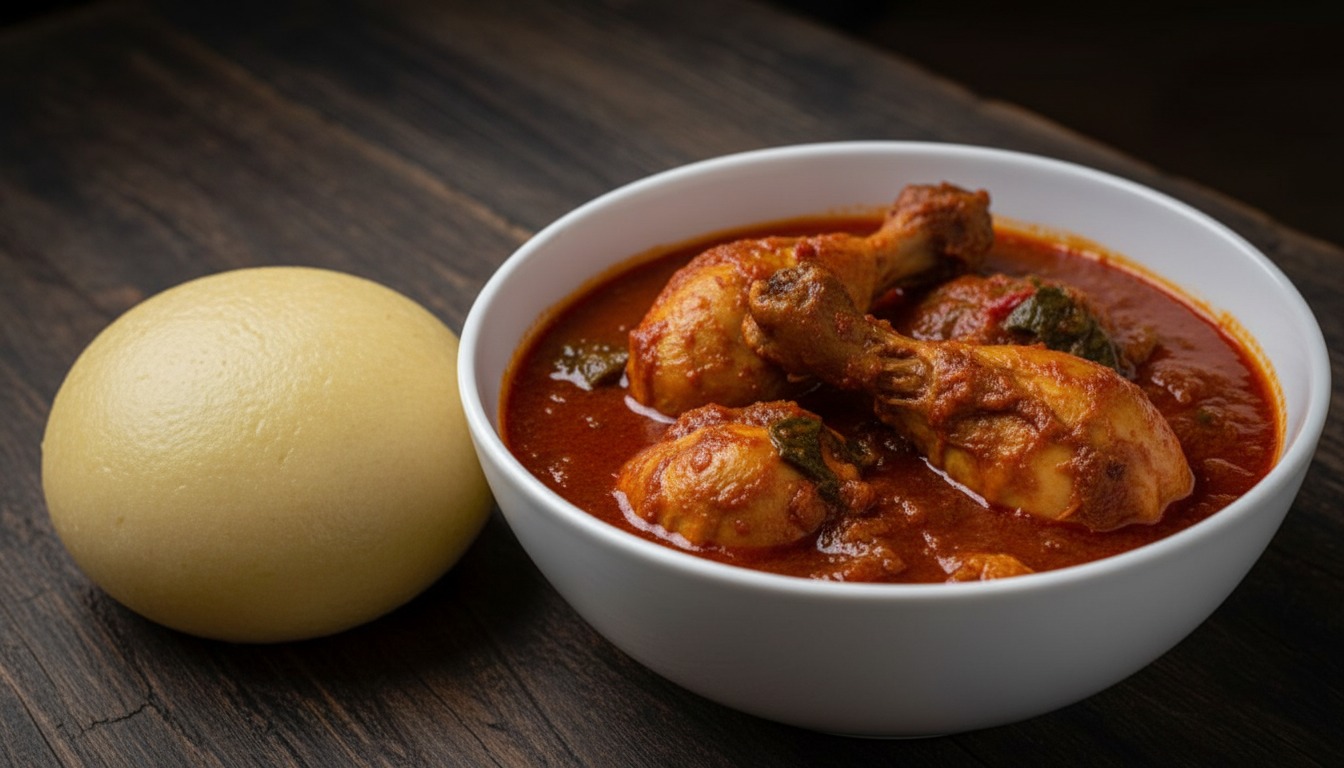 Classic Chicken Stew & Swallow Delight 2